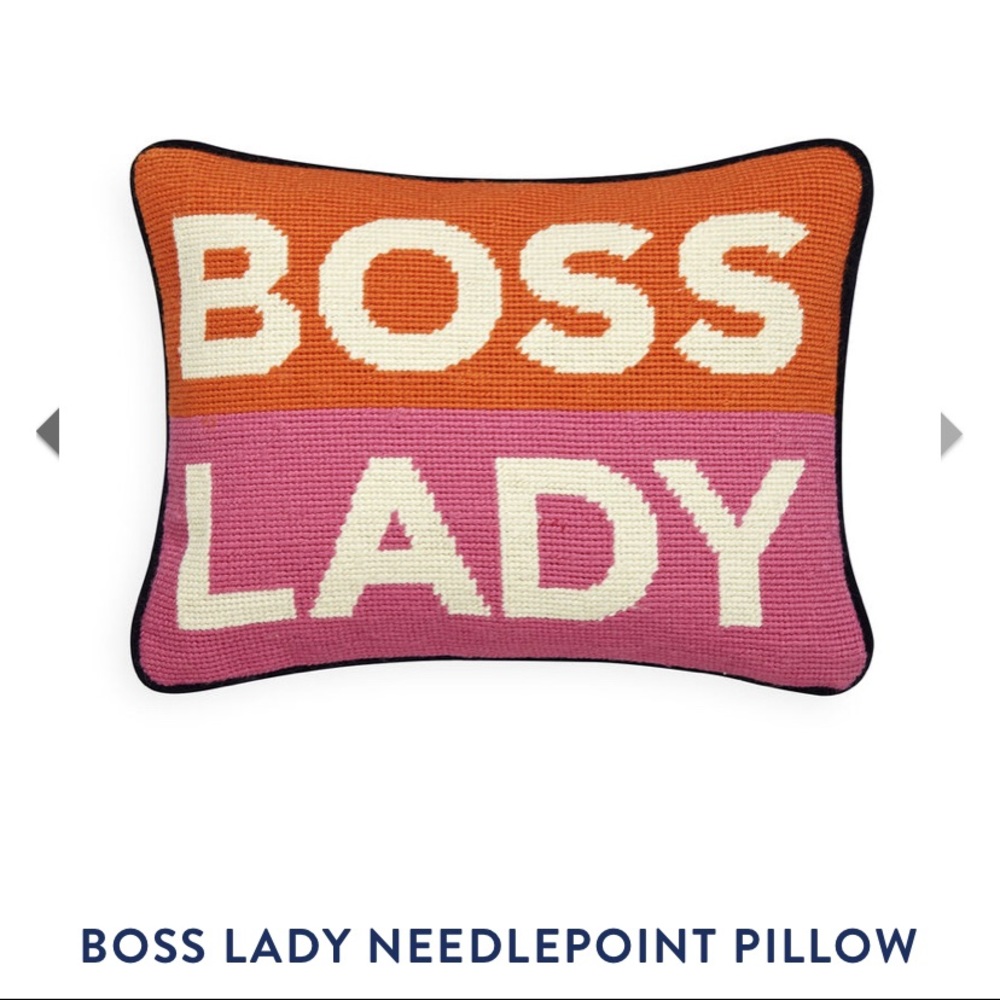 Jonathan Alder Boss Lady Pillow